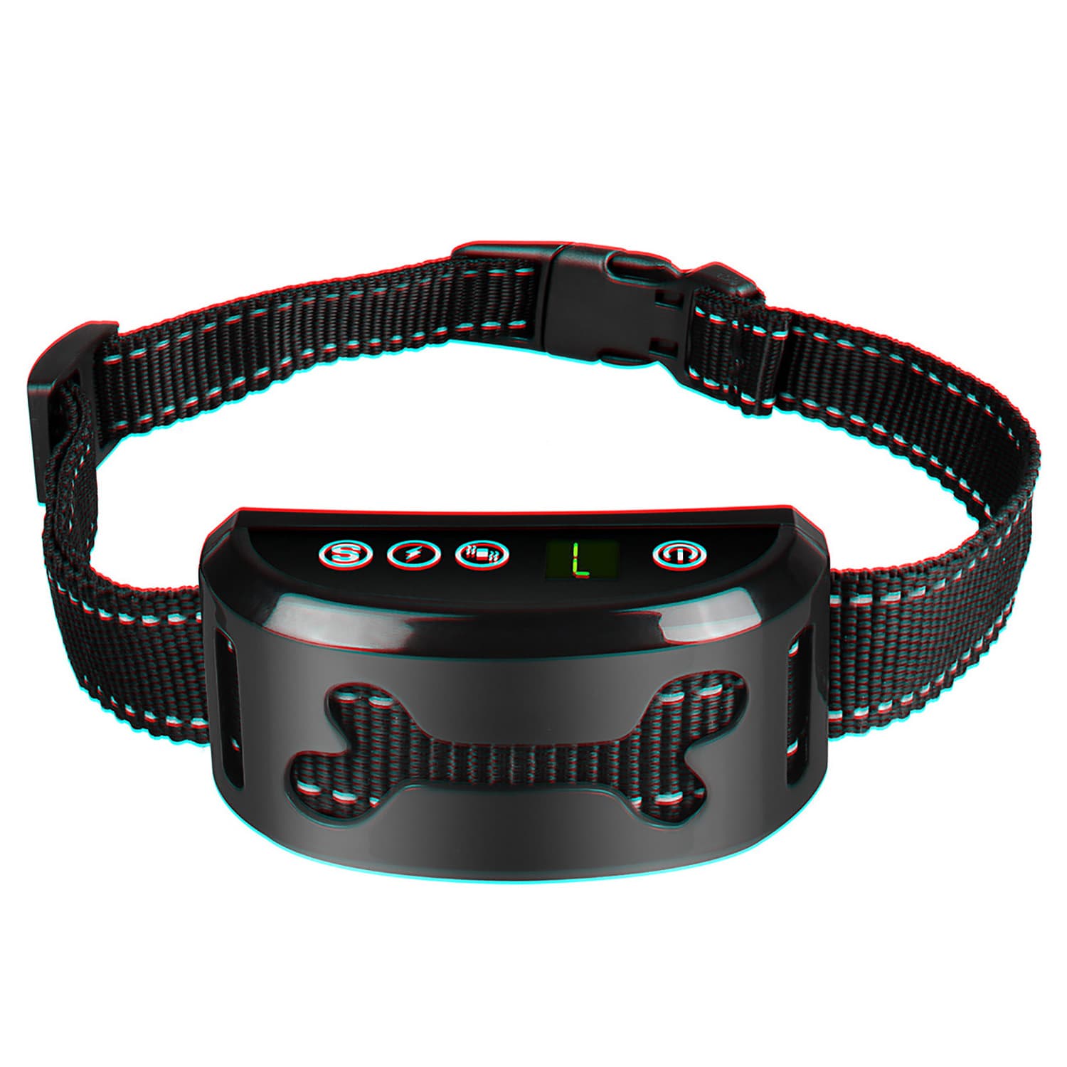 Dog No Bark Collars with Vibration and Rechargeable Anti Barking Device for All Dogs