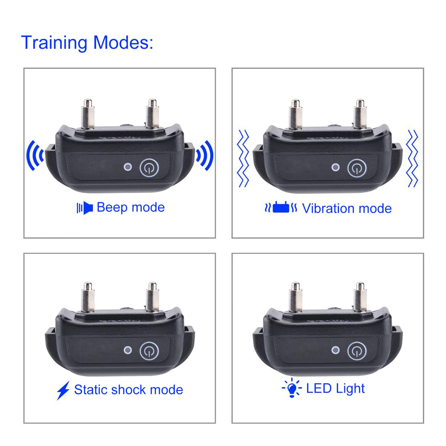 Dog training collar 600 yards with waterproof Rechargeable